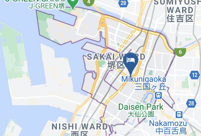 Sakai City Sakai Ward - Hotel Liberty Plaza Maps