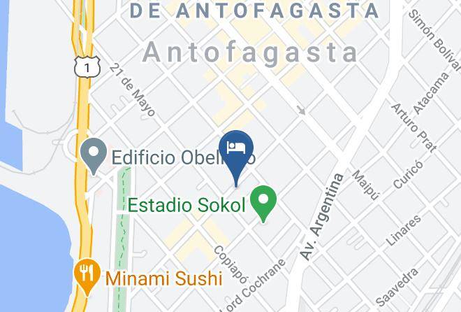 Antofagasta Province - Hotel Licantay Maps