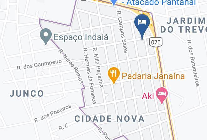 Caceres - Hotel Lider Maps