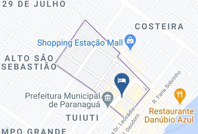 Paranagua - Hotel Lider Maps