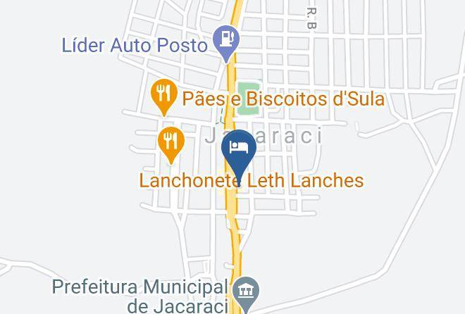 Jacaraci - Hotel Lider Maps