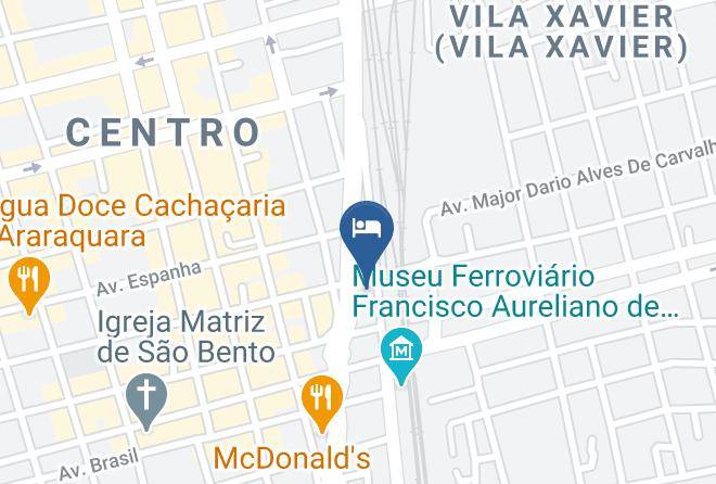 Araraquara - Hotel Lidia Maps