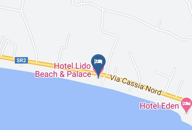 Viterbo - Hotel Lido Beach & Palace Maps
