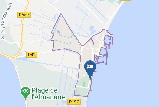 Var - Hotel Lido Beach Maps