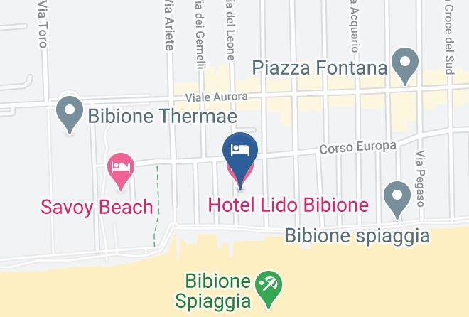Venice - Hotel Lido Bibione Maps