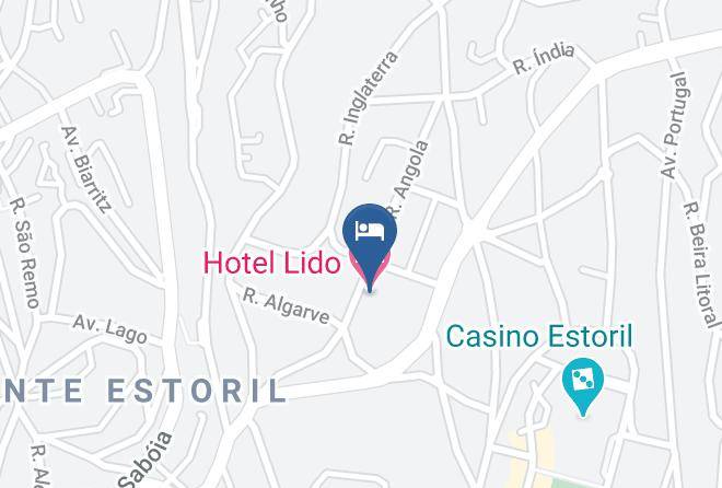 Cascais - Hotel Lido Maps
