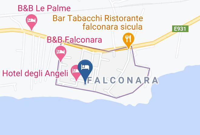 Caltanissetta - Hotel Lido Degli Angeli Maps