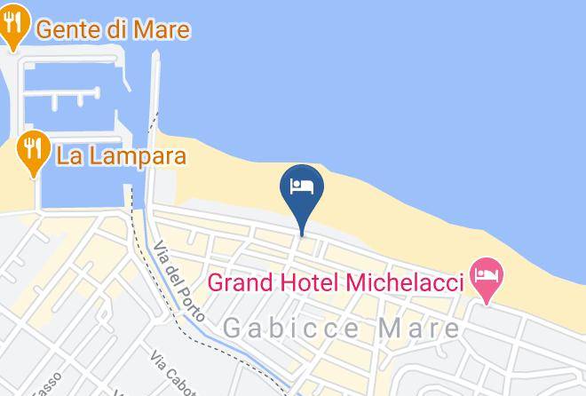 Pesaro And Urbino - Hotel Lido Di Pedini Agostino Masi Mariella & C Maps