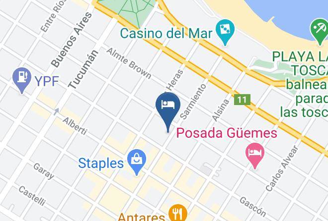 General Pueyrredon Partido - Hotel Lido Maps