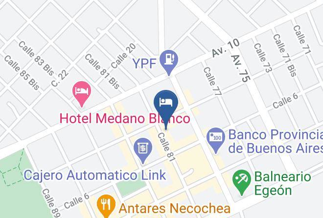 Necochea - Hotel Lido Necochea Maps