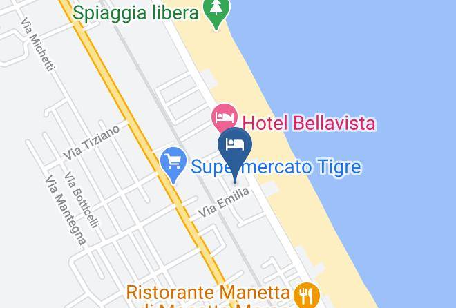 Hotel Lido Roseto Degli Abruzzi Map