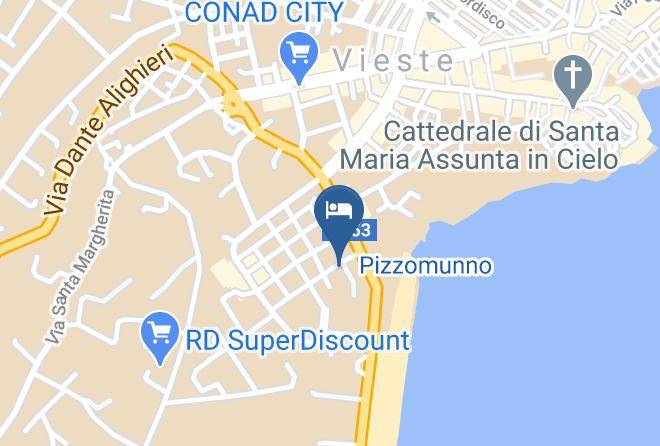 Foggia - Hotel Lido Vieste Maps