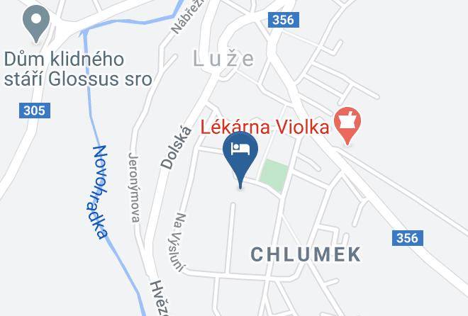 Chrudim - Hotel Lidovy Dum Maps