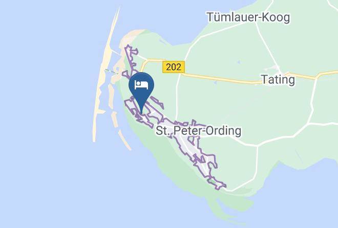 Nordfriesland - Hotel Lieblingsplatz Strandhotel Maps