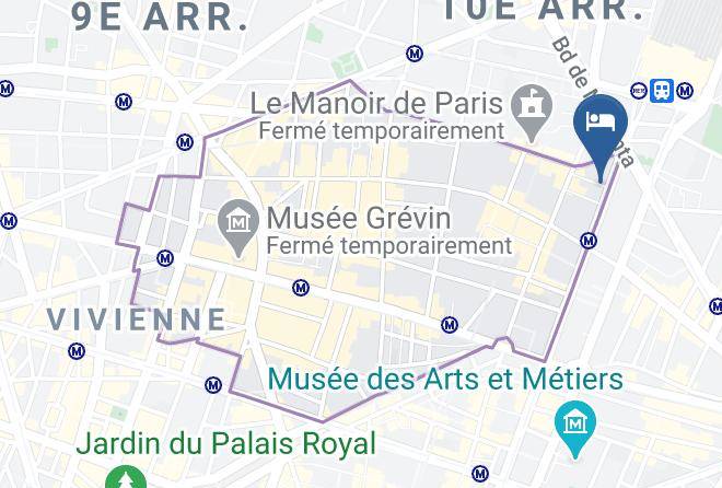 Paris - Hotel Liege Strasbourg Maps