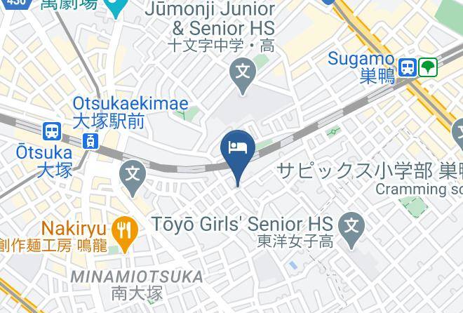 Toshima Ward - Hotel Lieto Maps