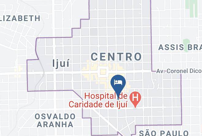 Ijui - Hotel Life Ijui Maps