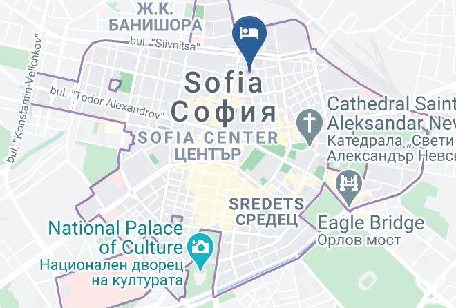 Sofia - Hotel Light Maps