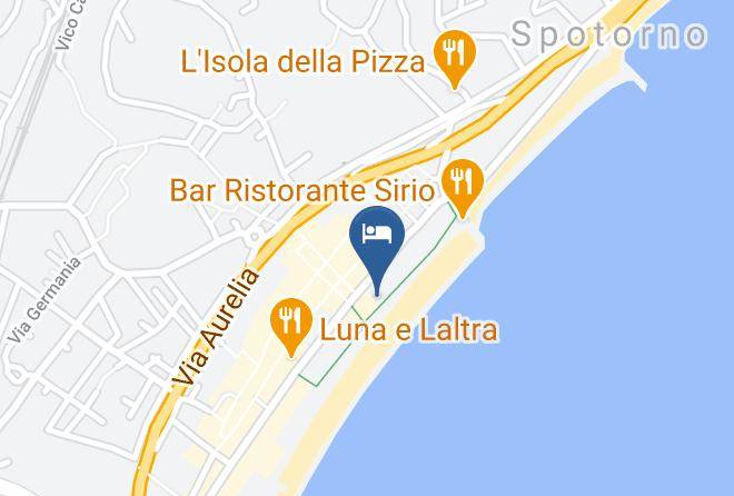 Savona - Hotel Ligure Maps