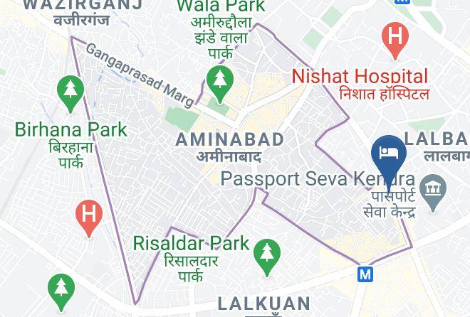 Lucknow - Hotel Lila Maps