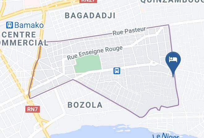 Bamako - Hotel Lili Maps