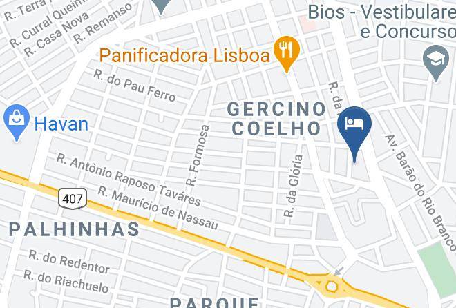 Petrolina - Hotel Lima Candeias Maps