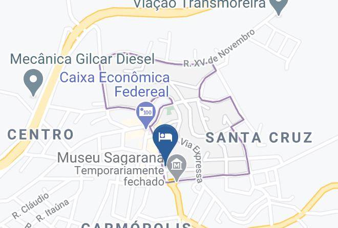 Itaguara - Hotel Lima Maps