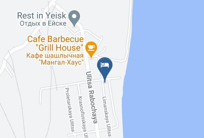 Yeysky District - Hotel Liman Maps