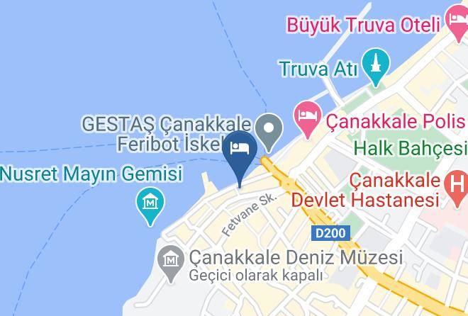 Canakkale Kemalpasa - Hotel Limani Maps
