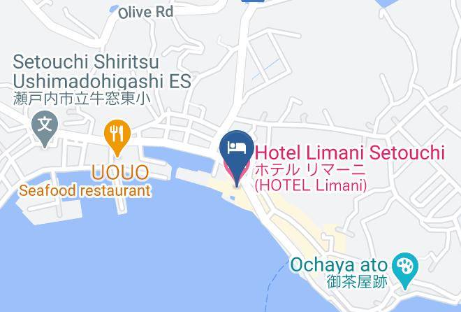 Setouchi City - Hotel Limani Setouchi Maps