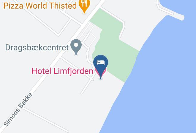 Thisted - Hotel Limfjorden Maps
