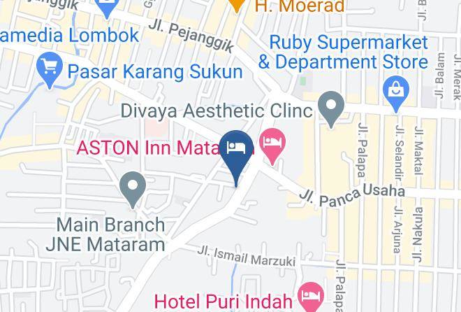 Kota Mataram - Hotel Limoes Maps