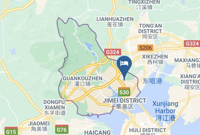 Xiamen - Hotel Lin Tong Hotel Maps