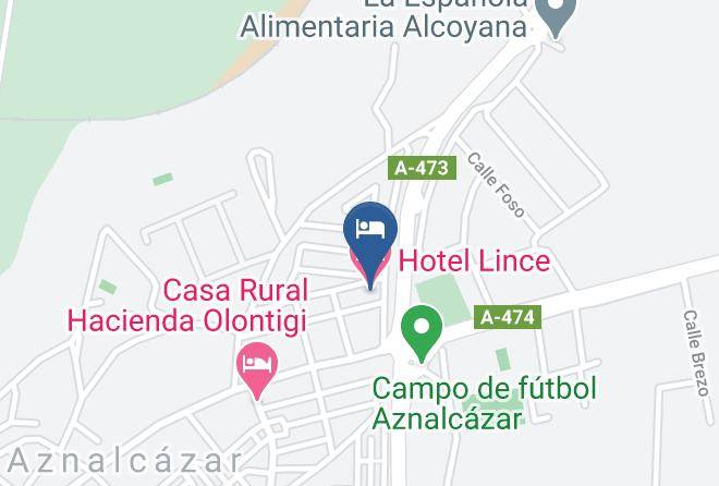 Seville - Hotel Lince Maps