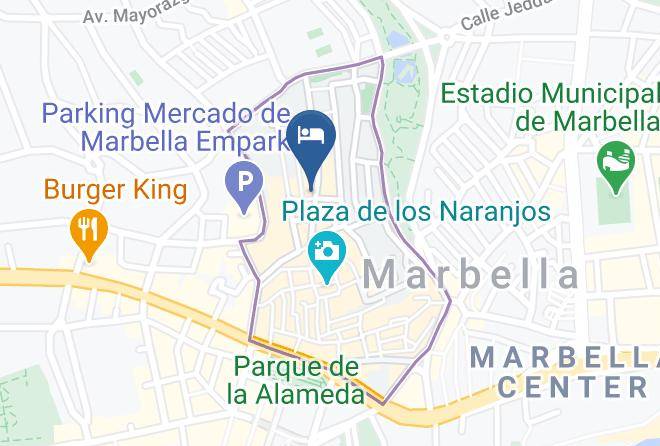 Malaga - Hotel Linda Marbella Maps