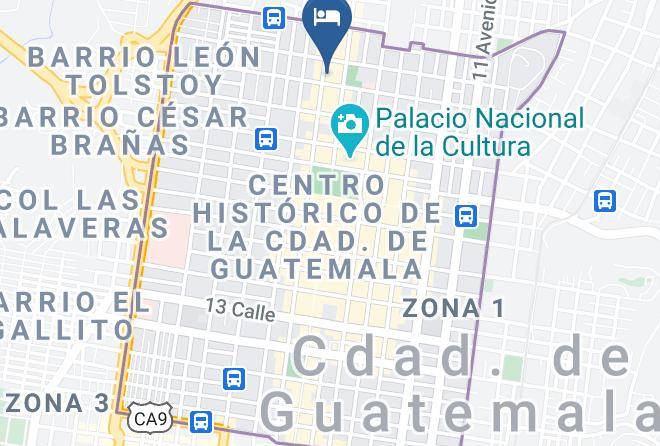 Guatemala - Hotel Linda Vista Maps
