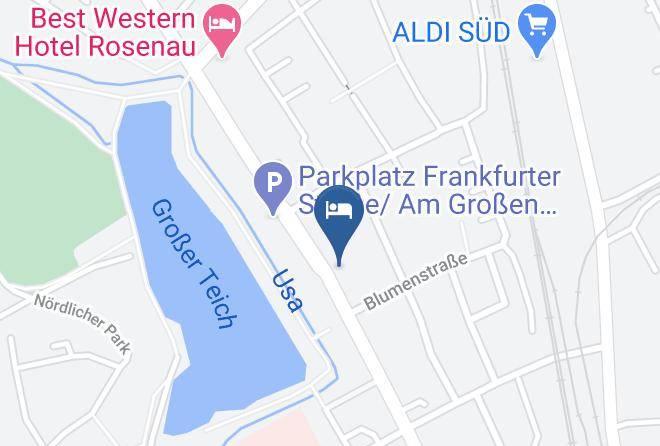 Wetteraukreis - Hotel Lindemann Garni Maps