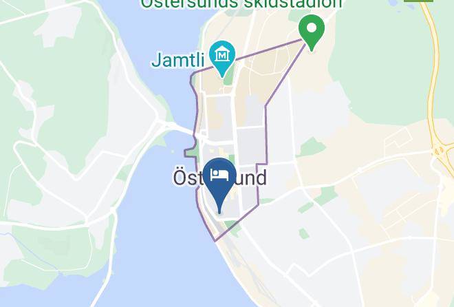 Ostersund - Hotel Linden Maps