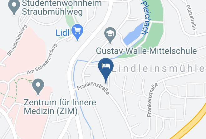 Wurzburg - Hotel Lindleinsmuhle Maps