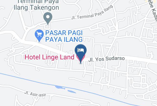 Central Aceh Regency - Hotel Linge Land Maps