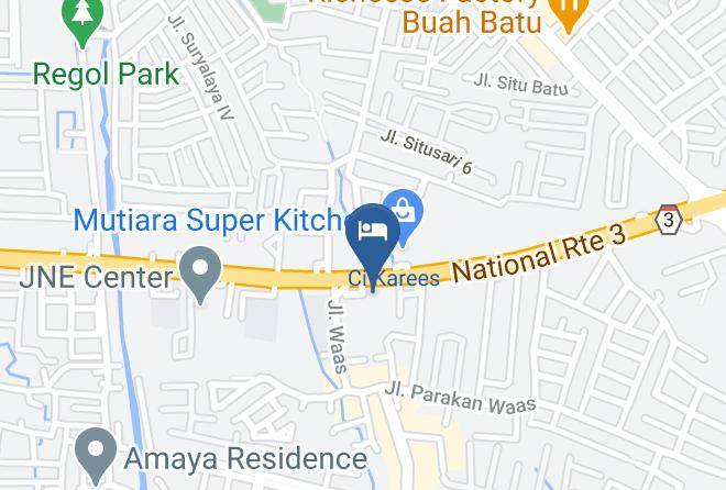Bandung - Hotel Lingga Maps