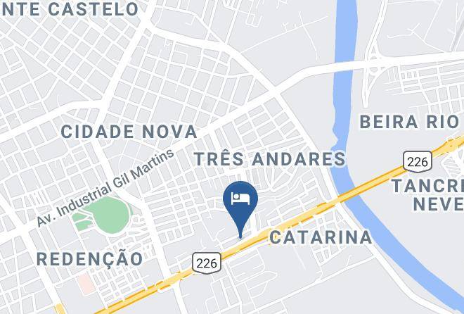 Teresina - Hotel Linhares Maps