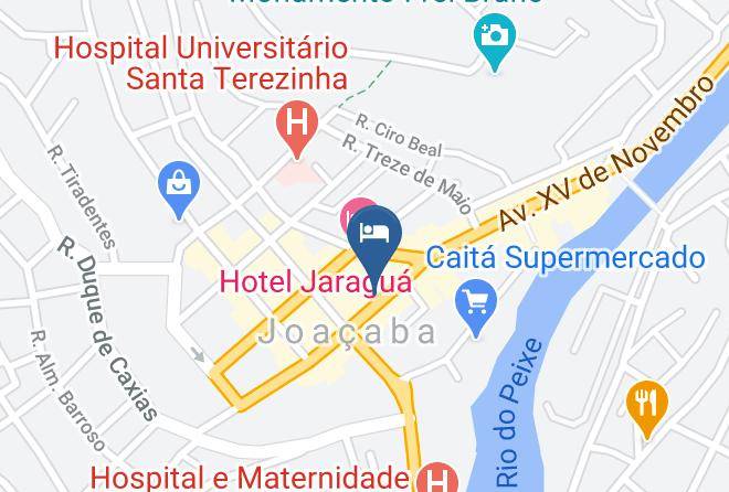 Joacaba - Hotel Link Maps