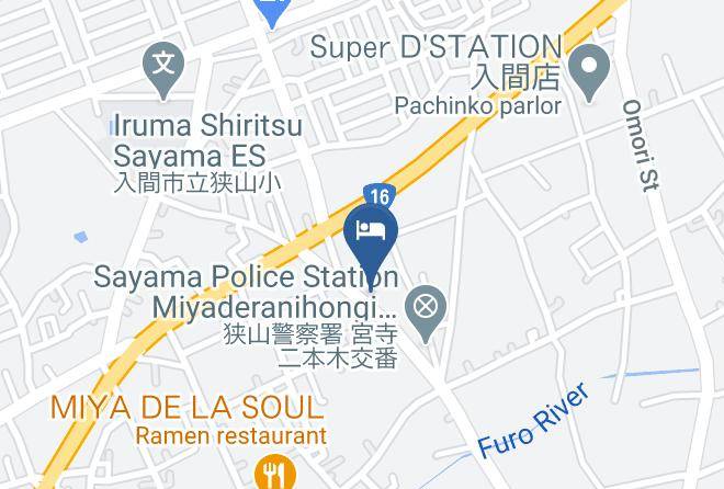 Iruma City - Hotel Links Maps
