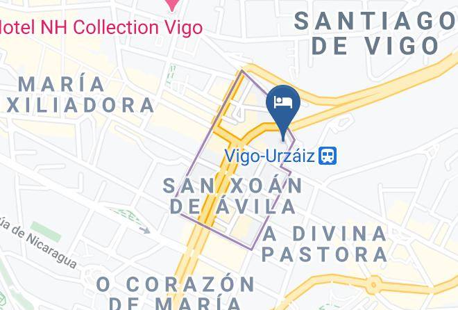 Pontevedra - Hotel Lino Maps