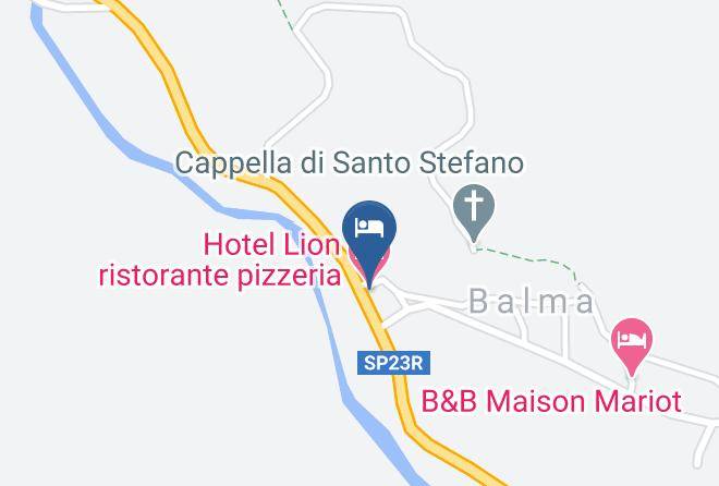 Turin - Hotel Lion Ristorante Pizzeria Maps