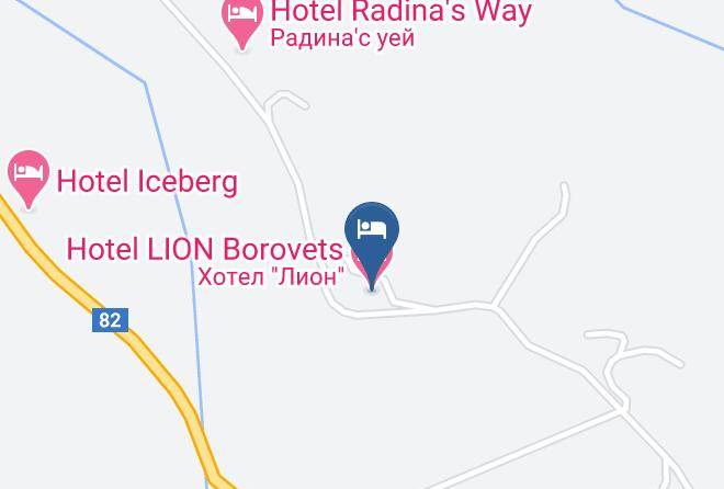 Samokov - Hotel Lion Borovets Maps