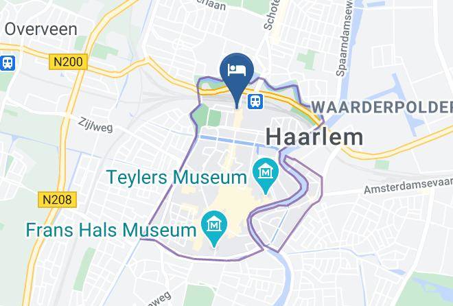 Haarlem - Hotel Lion D'or Haarlem Maps