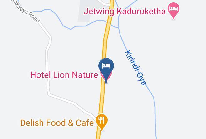 Badulla - Hotel Lion Nature Maps