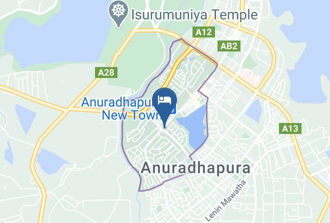 Anuradhapura - Hotel Lions Den Maps